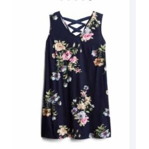 Fortune & Ivy Liberty Sleeveless Cross Back Dress Size 1X